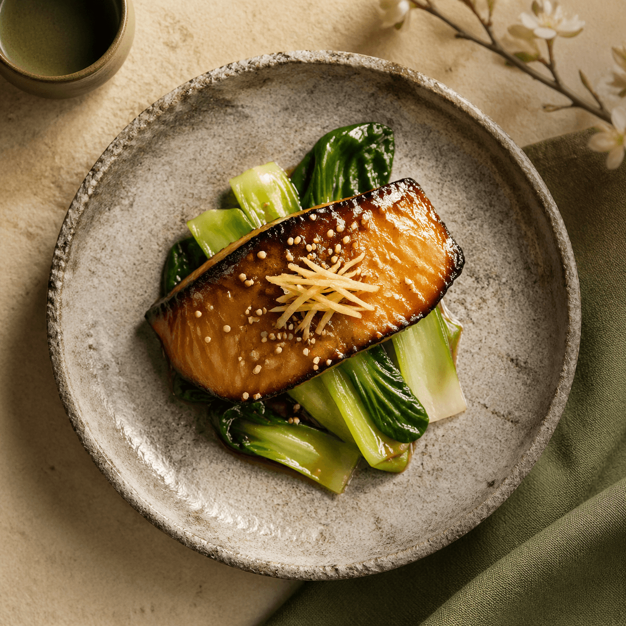 One-Pan Miso Cod
